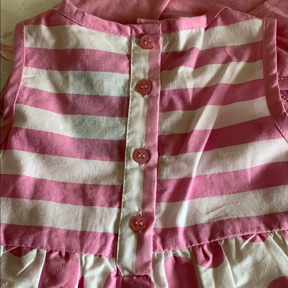 Chloe Louise Cotton Polka Dot Dress & Shrug 12-18m - Picture 8 of 8